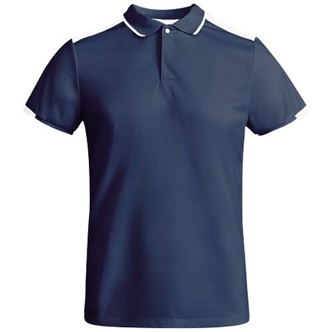 Tamil Sport Poloshirt für Kinder, Navy Blue, weiss bedrucken, Art.-Nr. K04028SM