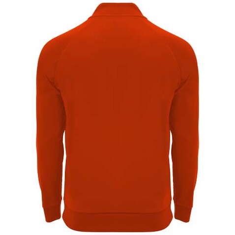 Epiro Half-Zip Sweatshirt für Kinder, rot bedrucken, Art.-Nr. K11154IO