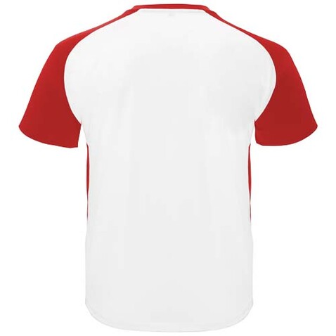 Bugatti Sport T-Shirt für Kinder, weiss, rot bedrucken, Art.-Nr. K63998XD