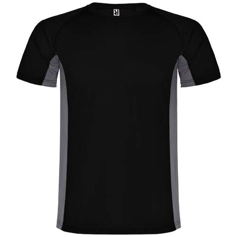 Shanghai Sport T-Shirt für Kinder, schwarz, Dark Lead bedrucken, Art.-Nr. K65959EM