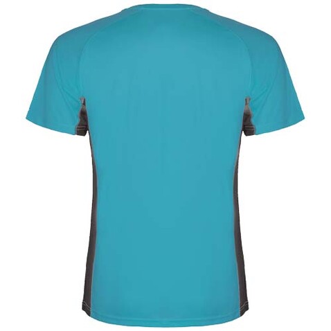 Shanghai Sport T-Shirt für Kinder, türkis, Dark Lead bedrucken, Art.-Nr. K65959FO
