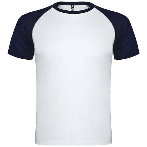 Indianapolis Sport T-Shirt für Kinder, weiss, Navy Blue bedrucken, Art.-Nr. K66508AD