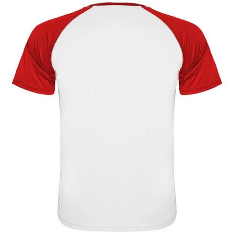 Indianapolis Sport T-Shirt für Kinder, weiss, rot bedrucken, Art.-Nr. K66508XD
