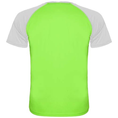 Indianapolis Sport T-Shirt für Kinder, Fluor Green, weiss bedrucken, Art.-Nr. K66509JD