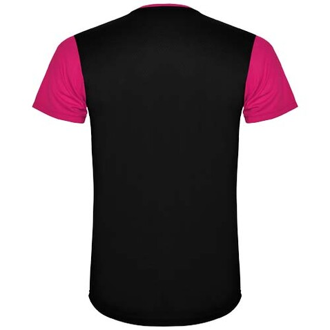 Detroit Sport T-Shirt für Kinder, fuchsia, schwarz bedrucken, Art.-Nr. K66529CM