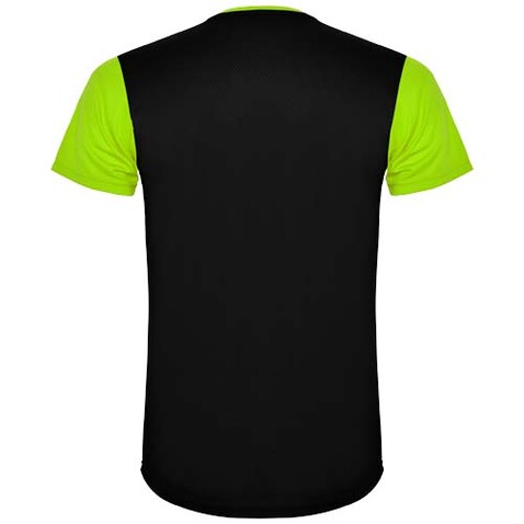 Detroit Sport T-Shirt für Kinder, limone, schwarz bedrucken, Art.-Nr. K66529OD