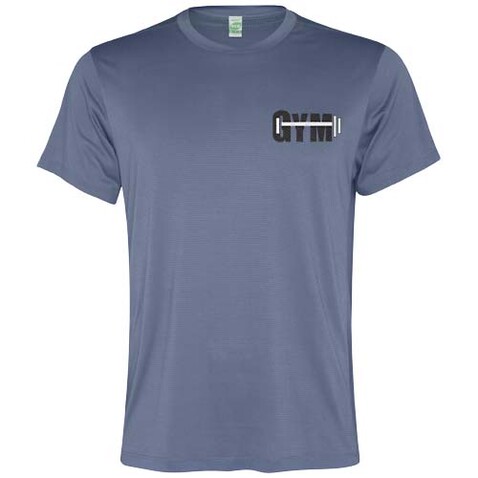 Slam Sport T-Shirt für Herren, Zen Blue bedrucken, Art.-Nr. R03041W5