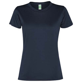Slam Sport T-Shirt für Damen, Navy Blue bedrucken, Art.-Nr. R03051R1