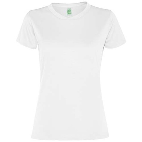 Slam Sport T-Shirt für Damen, weiss bedrucken, Art.-Nr. R03051Z3