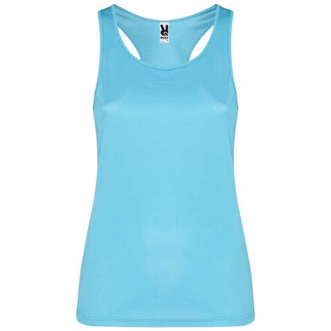 Schura Sport Top für Damen, türkis bedrucken, Art.-Nr. R03494U3