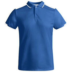 Tamil Sport Poloshirt für Herren, royalblau, weiss bedrucken, Art.-Nr. R04028C1