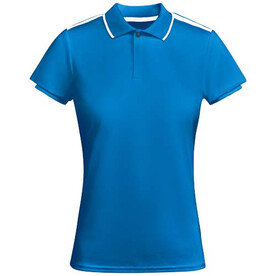 Tamil Sport Poloshirt für Damen, royalblau, weiss bedrucken, Art.-Nr. R04098C1