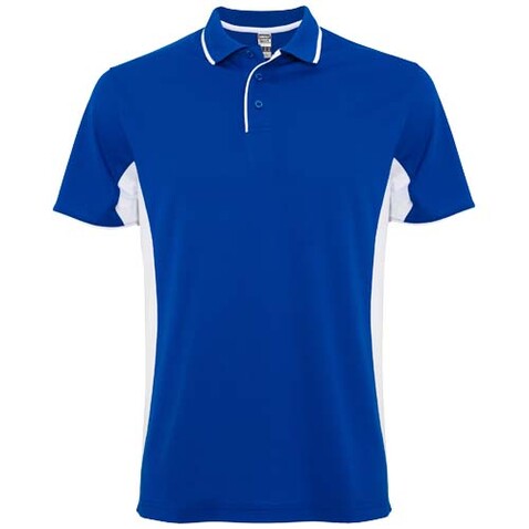 Montmelo Sport Poloshirt Unisex, royalblau, weiss bedrucken, Art.-Nr. R04218C1