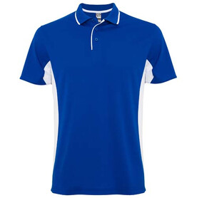 Montmelo Sport Poloshirt Unisex, royalblau, weiss bedrucken, Art.-Nr. R04218C1
