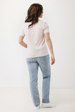 Iqoniq Sierra Lightweight T-Shirt aus recycelter Baumwolle cloud pink bedrucken, Art.-Nr. T9104.039.L