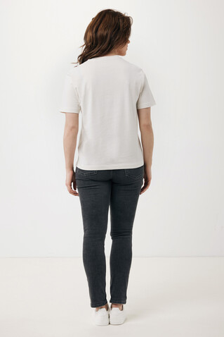 Iqoniq Teide T-Shirt aus recycelter Baumwolle ivory white bedrucken, Art.-Nr. T9105.040.XS