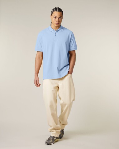 Prepster 2.0 - Das Unisex-Polo - Blue Soul - XXL bedrucken, Art.-Nr. STPU222C1492X