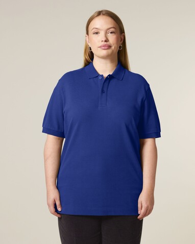 Prepster 2.0 - Das Unisex-Polo - Worker Blue - S bedrucken, Art.-Nr. STPU222C0881S