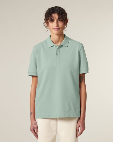 Prepster 2.0 - Das Unisex-Polo - Aloe - L bedrucken, Art.-Nr. STPU222C0891L