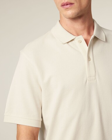 Prepster 2.0 - Das Unisex-Polo - Natural Raw - M bedrucken, Art.-Nr. STPU222C0541M