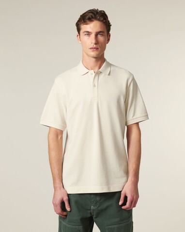 Prepster 2.0 - Das Unisex-Polo - Natural Raw - 5XL bedrucken, Art.-Nr. STPU222C0545X