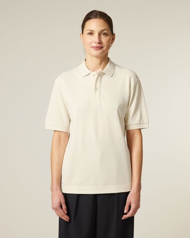 Prepster 2.0 - Das Unisex-Polo - Natural Raw - 5XL bedrucken, Art.-Nr. STPU222C0545X