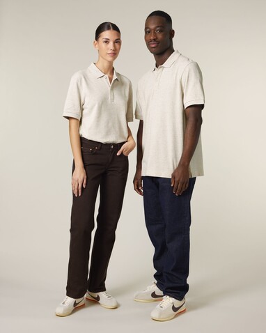 Prepster 2.0 - Das Unisex-Polo - Eco Heather - XS bedrucken, Art.-Nr. STPU222C147XS Prepster 2.0 - Das Unisex-Polo - Eco Heather - XS bedrucken, Art.-Nr. STPU222C147XS