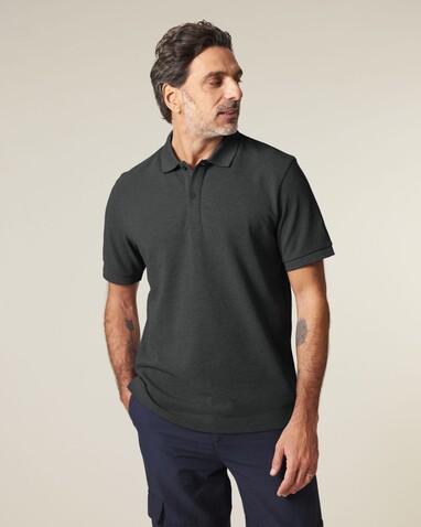 Prepster 2.0 - Das Unisex-Polo - Dark Heather Grey - XXS bedrucken, Art.-Nr. STPU222C6512S Prepster 2.0 - Das Unisex-Polo - Dark Heather Grey - XXS bedrucken, Art.-Nr. STPU222C6512S