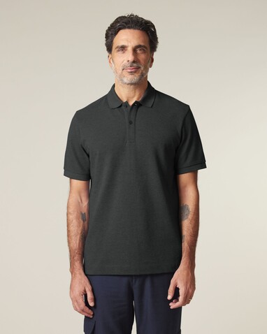 Prepster 2.0 - Das Unisex-Polo - Dark Heather Grey - XS bedrucken, Art.-Nr. STPU222C651XS Prepster 2.0 - Das Unisex-Polo - Dark Heather Grey - XS bedrucken, Art.-Nr. STPU222C651XS