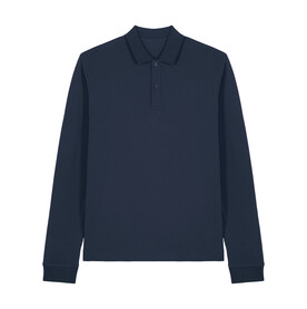 Prepster 2.0 Long Sleeve - Das Langarm-Unisex-Polo - French Navy - 3XL bedrucken, Art.-Nr. STPU223C7273X