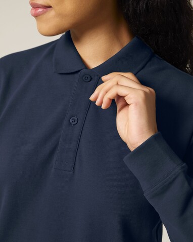 Prepster 2.0 Long Sleeve - Das Langarm-Unisex-Polo - French Navy - XL bedrucken, Art.-Nr. STPU223C7271X Prepster 2.0 Long Sleeve - Das Langarm-Unisex-Polo - French Navy - XL bedrucken, Art.-Nr. STPU223C7271X