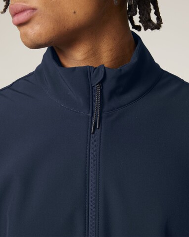 Stanley Trail Blazer - Die Herren-Softshellweste - French Navy - M bedrucken, Art.-Nr. STJM235C7271M