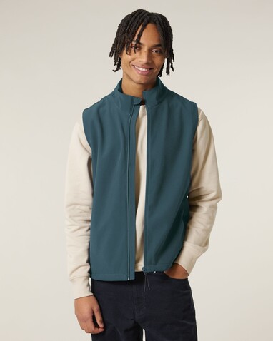 Stanley Trail Blazer - Die Herren-Softshellweste - Stargazer - 3XL bedrucken, Art.-Nr. STJM235C7023X