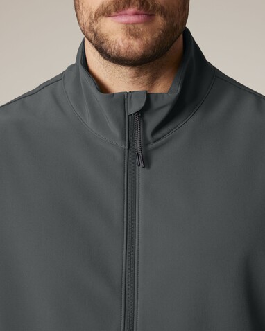 Stanley Trail Blazer - Die Herren-Softshellweste - Anthracite - L bedrucken, Art.-Nr. STJM235C2531L