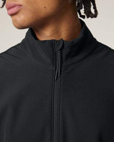 Stanley Trail Blazer - Die Herren-Softshellweste - Black - XL bedrucken, Art.-Nr. STJM235C0021X