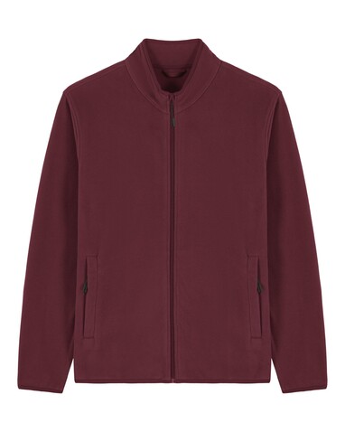 Stanley Guider - Die Herren-Fleecejacke - Burgundy - S bedrucken, Art.-Nr. STJM238C2441S