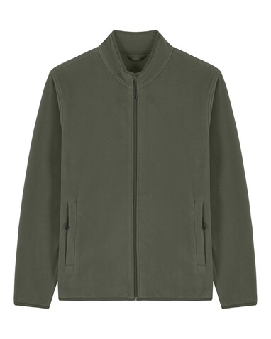 Stanley Guider - Die Herren-Fleecejacke - Khaki - S bedrucken, Art.-Nr. STJM238C2231S