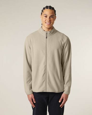 Stanley Guider - Die Herren-Fleecejacke - Desert Dust - M bedrucken, Art.-Nr. STJM238C0281M
