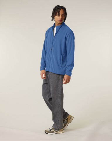 Stanley Guider - Die Herren-Fleecejacke - Mindful Blue - L bedrucken, Art.-Nr. STJM238C7291L