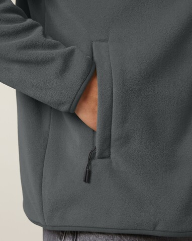 Stanley Guider - Die Herren-Fleecejacke - Anthracite - XXL bedrucken, Art.-Nr. STJM238C2532X