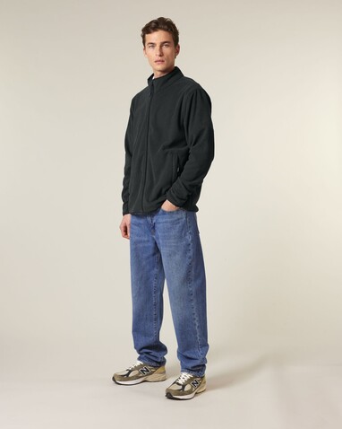 Stanley Guider - Die Herren-Fleecejacke - Black - L bedrucken, Art.-Nr. STJM238C0021L