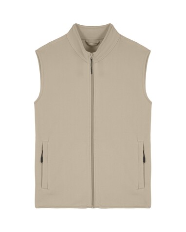 Stanley Quester - Die Herren-Fleeceweste - Desert Dust - XXL bedrucken, Art.-Nr. STJM240C0282X