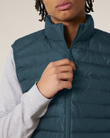 Stanley Climber - Herren-Steppweste - Stargazer - XL bedrucken, Art.-Nr. STJM836C7021X