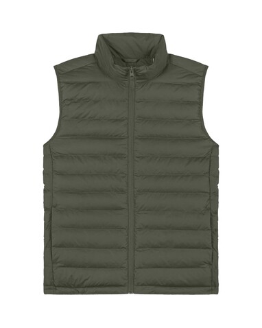 Stanley Climber - Herren-Steppweste - Khaki - 3XL bedrucken, Art.-Nr. STJM836C2233X