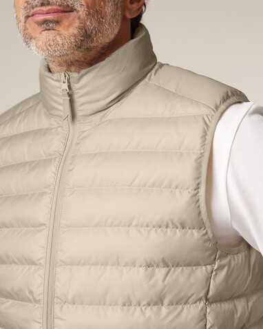 Stanley Climber - Herren-Steppweste - Desert Dust - S bedrucken, Art.-Nr. STJM836C0281S