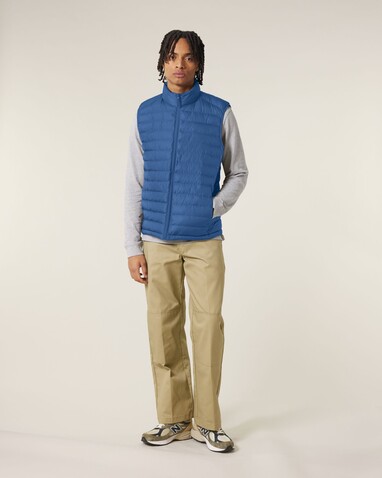 Stanley Climber - Herren-Steppweste - Mindful Blue - XL bedrucken, Art.-Nr. STJM836C7291X