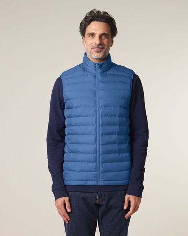Stanley Climber - Herren-Steppweste - Mindful Blue - XL bedrucken, Art.-Nr. STJM836C7291X