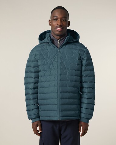 Stanley Voyager - Wattierte Herren Steppjacke - Stargazer - L bedrucken, Art.-Nr. STJM837C7021L