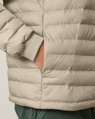 Stanley Voyager - Wattierte Herren Steppjacke - Desert Dust - L bedrucken, Art.-Nr. STJM837C0281L