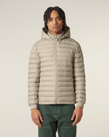 Stanley Voyager - Wattierte Herren Steppjacke - Desert Dust - XXL bedrucken, Art.-Nr. STJM837C0282X